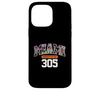 305 Codice Area Miami Vibes Urban Style Beach Graphic Design Custodia per iPhone 14 Pro Max
