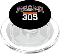 305 Codice Area Miami Vibes Urban Style Beach Graphic Design PopSockets PopGrip per MagSafe
