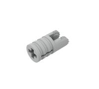 30553 Cilindro cerniera 1x2 bloccaggio con 2 dita a scatto e foro assale | Grigio bluastro chiaro. Compatibile con mattoncini LEGO. Ornamenti; 9 denti. corrispondenza coerente dei colori. Gobricks GDS