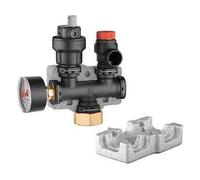 305663 Collettore portastrumenti in tecnopolimero 1? 3 bar TÜV CALEFFI