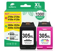 305XL Cartucce per HP 305 Nero e Colore per Deskjet 2820e 2800e 4220e 2810e 2820