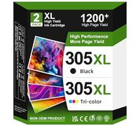 305XL Cartuccia d'inchiostro Compatibil con Cartucce HP 305 Nero e Colore per HP 305XL, 305 XL per DeskJet 2820e 2720e 2700 2810e Plus 4120e 4220e 4200 Envy 6000 6020e 6032 6030 6010e Pro 6400 6420e