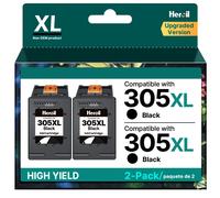 305XL Nero Cartucce d Inchiostro Sostituzione per HP 305XL per DeskJet 2700