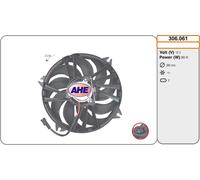 306.061 AHE Ventola, Raffreddamento motore per CITROËN,FIAT,LANCIA,PEUGEOT