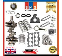 306DT Land Rover Jaguar Velar Diesel 3.0L Lega Acciaio Albero E Kit Revisione