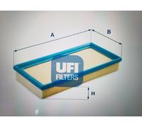 3085100 Filtro Aria VW Golf 1,6 Dal 1983 Passat Scirocco Jetta Ufi