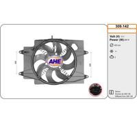 309.142 AHE Ventola, Raffreddamento motore per ALFA ROMEO