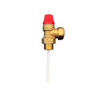 309570 Valvola di sicurezza temperatura pressione 3/4" M x Ø 22 7 bar CALEFFI