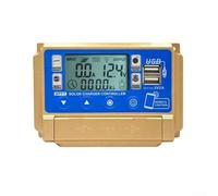 30A 40A 50A 60A MPPT Pannello Solare Controller per 12V 24V Off Grid Power Systems con lettura LCD e doppia ricarica USB (60A)
