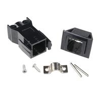 30A 45A 600V Staffa di montaggio fissa per carrello elevatore solare EV, Terminale in rame placcato argento Quick Unplug, Stazione di ricarica elettrica