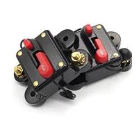 30A 50A 60A 80A 100A 125A 150A 200A 250A 300A Opzionale Car Audio Inline Circuit Breaker Fusibile for protezione 12V-48V con cappuccio Protettori di dispersione a terra (Size : 60a)