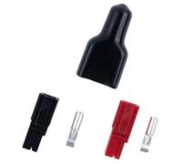 30A Quick Connect Power con coperture antipolvere Kit 25 pezzi | Questi collegamenti rapidi forniscono una connessione sicura e resistente alla polvere per veicoli elettrici e sistemi solari
