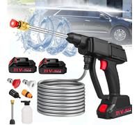 30Bar Cordless Pulitore Ad Alta Pressione Rondella Pistola Ad Acqua A Spruzzo Lavaggio Auto Macchina Per La Pulizia Dell'acqua A Pressione per Makita 21V Batteria