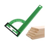 30cm Aluminum Alloy Woodworking Square, Precision Right Angle Ruler