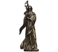 30cm Cold Cast Bronze Colour Merlin Figurine Statue Home Decor