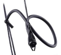30cm Long Compound Bow Peep Tube 1/8 Inch Diameter | Smooth per surface finish, no burrs, comfortable feel, per durable rubber, lightweight 6g design