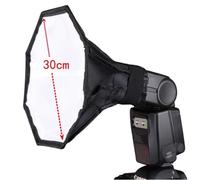 30CM SOFTBOX OTTAGONALE DIFFUSORE FLASH compatibile x NIKON CANON SONY FUJIFILM