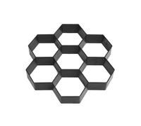 30cmx30cm Hexagon Manual Paving Cement Brick Concrete Pavement Mold Path Maker