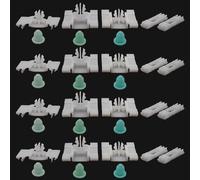 30er Set You.S Orig. Modanature Bordi Tettuccio Clip Ø 7 MM Set per VW Golf III