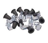 30er Set You.S Pannello Metallklammern E Manicotti IN Gomma per VW - 113857219A