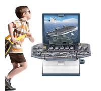 30G 3D Mini PopUp Book Keychain - Toy Charm, zaino accessorio | Giocattolo inquietante creativo da tasca, regalo da collezione educativo per bambini, donne e uomini, 5 x 4 x 2,6 cm