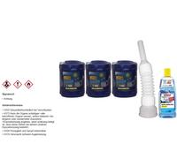 30L mannol Protezione Anti Gelo Avanzato Antigelo AG13 40°C Giallo G13+