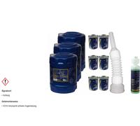 30L MANNOL TS-7 UHPD BLUE 10W-40 API CJ-4 Olio Motore Syntetico Additivo Tubo