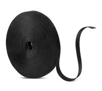 30m x 20 mm Fascette Cavi, Fascette Riutilizzabili Nastro a Strappo Adesivo Fascette Stringicavo per Cable Management Organizer Cavi (Nero)