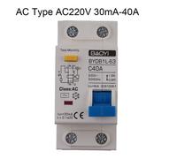 30mA -10A Circuito Interruttore Residuo Corrente Corte Tipo A Sovraccarico Rccb