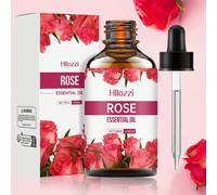 30ml/60ml/100ml Olio essenziale di rosa per il viso, fragranza a lunga durata, idratante, nutriente, levigante, cura della pelle, estratto vegetale puro, olio essenziale per aromaterapia, adatto per u