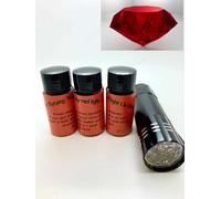 30ml Colla Resina UV Rosso Rubino per Montaggio di Mosca, 9 LED Torcia UV