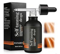 30ml Concentrato Autoabbronzante, Autoabbronzante e Cura del Viso, Effetto Abbronzatura Naturale, Migliorano Il Tono Naturale Della Pelle,Naturalmente la Produzione di Melanina