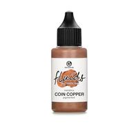 30ml Fluids Alcohol Ink COIN COPPER, inchiostro ad alcool per Fluid Art, argilla polimerica e Resin Art, rame metallico