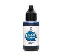 30ml Fluids Alcohol Ink Navy, inchiostro ad alcool per Fluid Art, argilla polimerica e Resin Art, blu