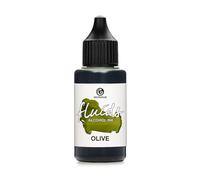 30ml Fluids Alcohol Ink Olive, inchiostro ad alcool per Fluid Art, argilla polimerica e Resin Art, verde