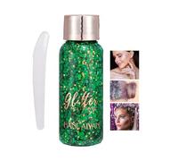 30ml Glitter Corpo, Glitter Gel Corpo,Glitter Body Gel, Glitter Gel Viso per Viso, Unghie, Occhi, Labbra, Capelli, Corpo, per Musica, Festival, Feste in Maschera
