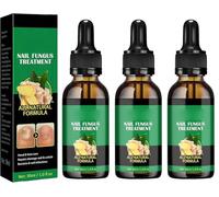 30ml Nail Treatment, Ginger Nail Growth Serum, Ginger Nail Growth and Strengthener, Nail Treatment,Ginger Cuticle Care Oil for Nails (3 Pcs)