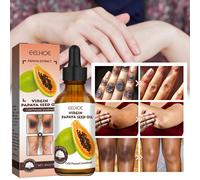 30ml olio per la cura della pelle ai semi di papaia, schiarisce le macchie scure, ammorbidisce le articolazioni e i gomiti, illumina e idrata la pelle ABS