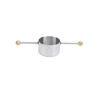 30ml Stainless Steel Bar Measuring Cup with Handle - Pouring Measure Gadget for Bartender & Cocktail Mixing Tool