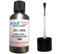 30ML Touch Up Paint Bottle Land Range Rover Jaguar Gallium Silver 1BN Graffio