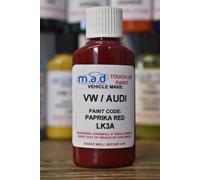 30ML Vernice per Ritocchi Bottiglia VW/Audi Paprika Rosso LK3A Grattare Chip
