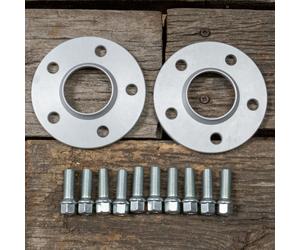 30Mm 2X15Mm Distanziali Per Mercedes 5X112 + Viti 66,6 Piastra SCC