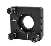30mm Cage-Type Lens Mount, Cage-Type Optical Lens Holder, Universal Coaxial Lens Holder, ±3mm Linear Movement, Can Mount 1-inch/25mm Optics Lens, for Optical Experiments(Threaded Holes)