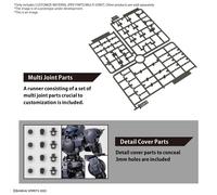 30MM CUSTOM MAT PIPE PARTS/MULTI JOINT MODEL KIT BANDAI MODEL KIT
