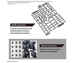 30MM CUSTOM MAT PIPE PARTS/MULTI JOINT MODEL KIT BANDAI MODEL KIT