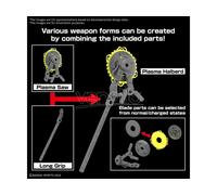 30MM CUSTOMIZE WEAPONS PLASMA WEAPON Model Kit Bandai Model Kit Gunpla