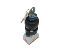 30mm EX 8097 Pulsante con blocco chiave Interruttore di controllo rotativo a due/tre posizioni 3P 2NO IP66(3P 2NO)