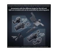 30MM OP ARM CORE FIRES RUBI WEAP SET 03 Model Kit Bandai Model Kit Gunpla