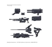 Bandai Hobby - Armored Core VI Fires of Rubicon - #02 Option Parts Set - Set di Armi 02 30 MM 1/144 Model Kit