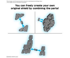 30MM OPT PARTS SET 19 MULTI SHIELD 1/144 Model Kit Bandai Model Kit Gunpla